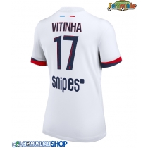 Maglie da calcio Paris Saint-Germain Vitinha #17 Seconda Maglia Femminile 2025-26 Manica Corta